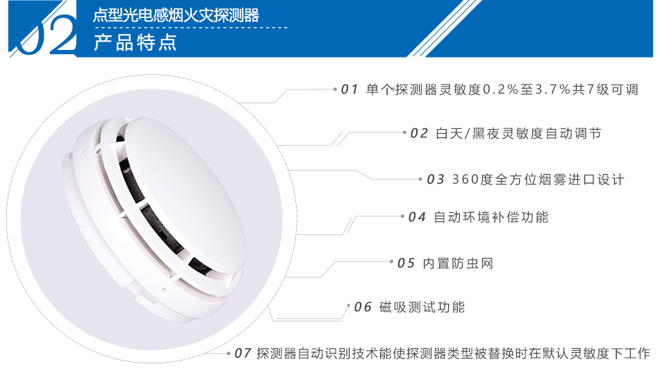 JTY-GM-CN4098-9714点型光电感烟火灾江西探测器特点